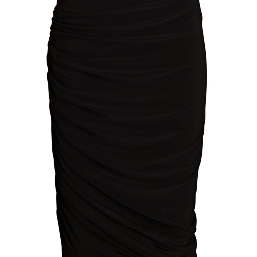Alice and Olivia Ruched Midi Skirt